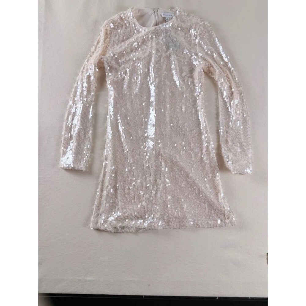 Gianni Bini Ruby Sequin Mini Dress NWT Size Small Champagne - Picture 13 of 14